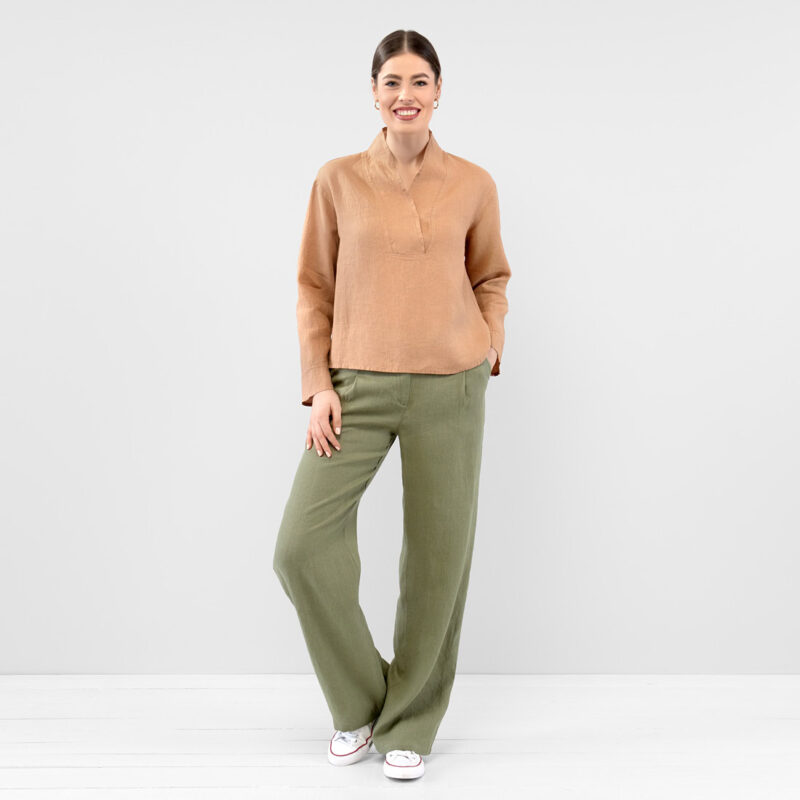 MAE Blouse brown 8 MAE Blouse brown