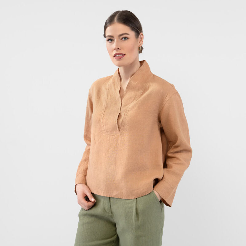 MAE Blouse brown 9 MAE Blouse brown