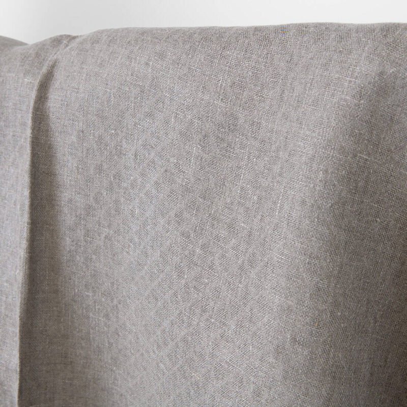 Linen fabric natural jacquard diamonds 7 Linen fabric natural jacquard diamonds, undyed linen