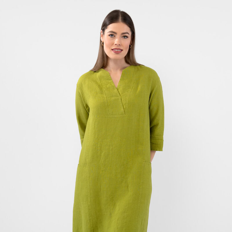 GLENN Dress pear green 11 GLENN Dress pear green