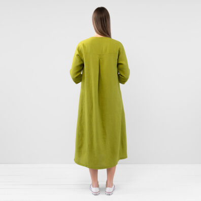 GLENN Dress pear green