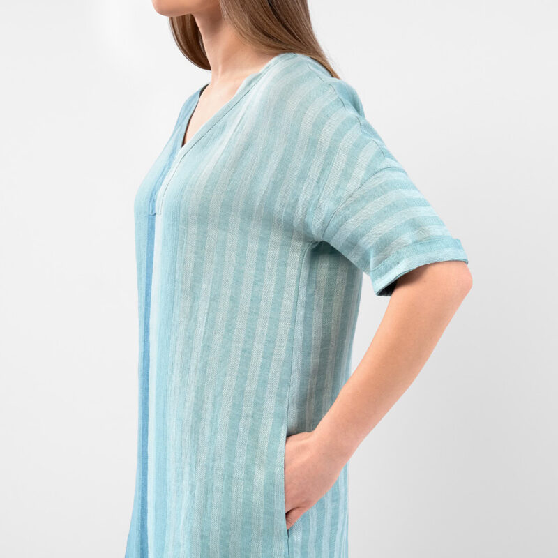 RENE Dress blue green 11 RENE Dress blue green