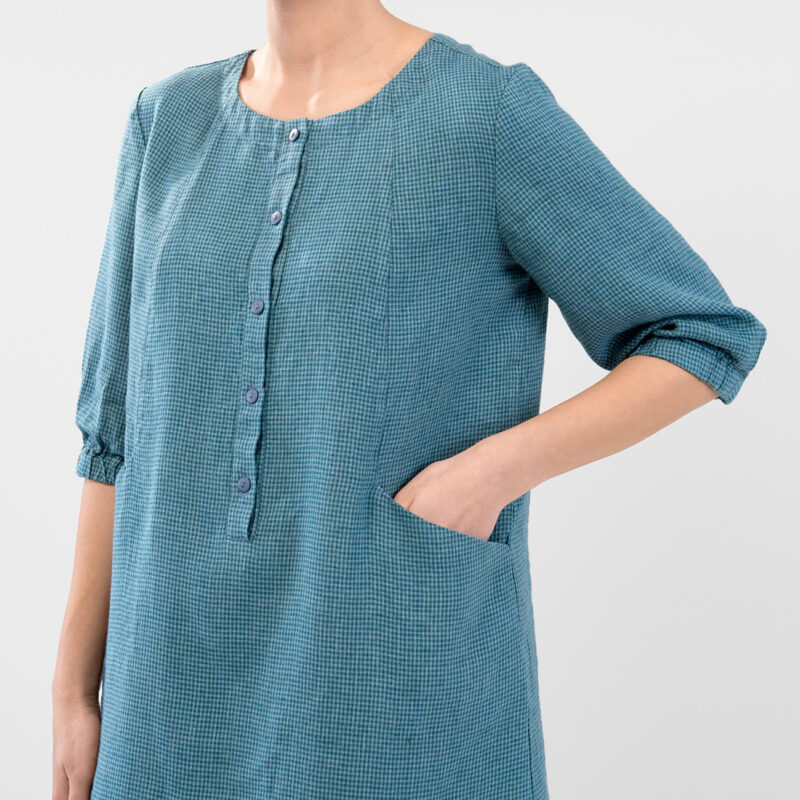 AVA Dress blue green 11 AVA Dress blue green