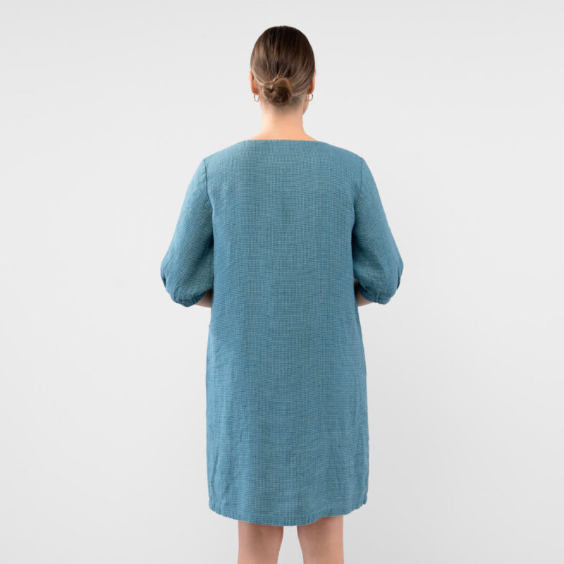 AVA Dress blue green 12 AVA Dress blue green