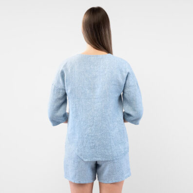 LOGAN Blouse blue