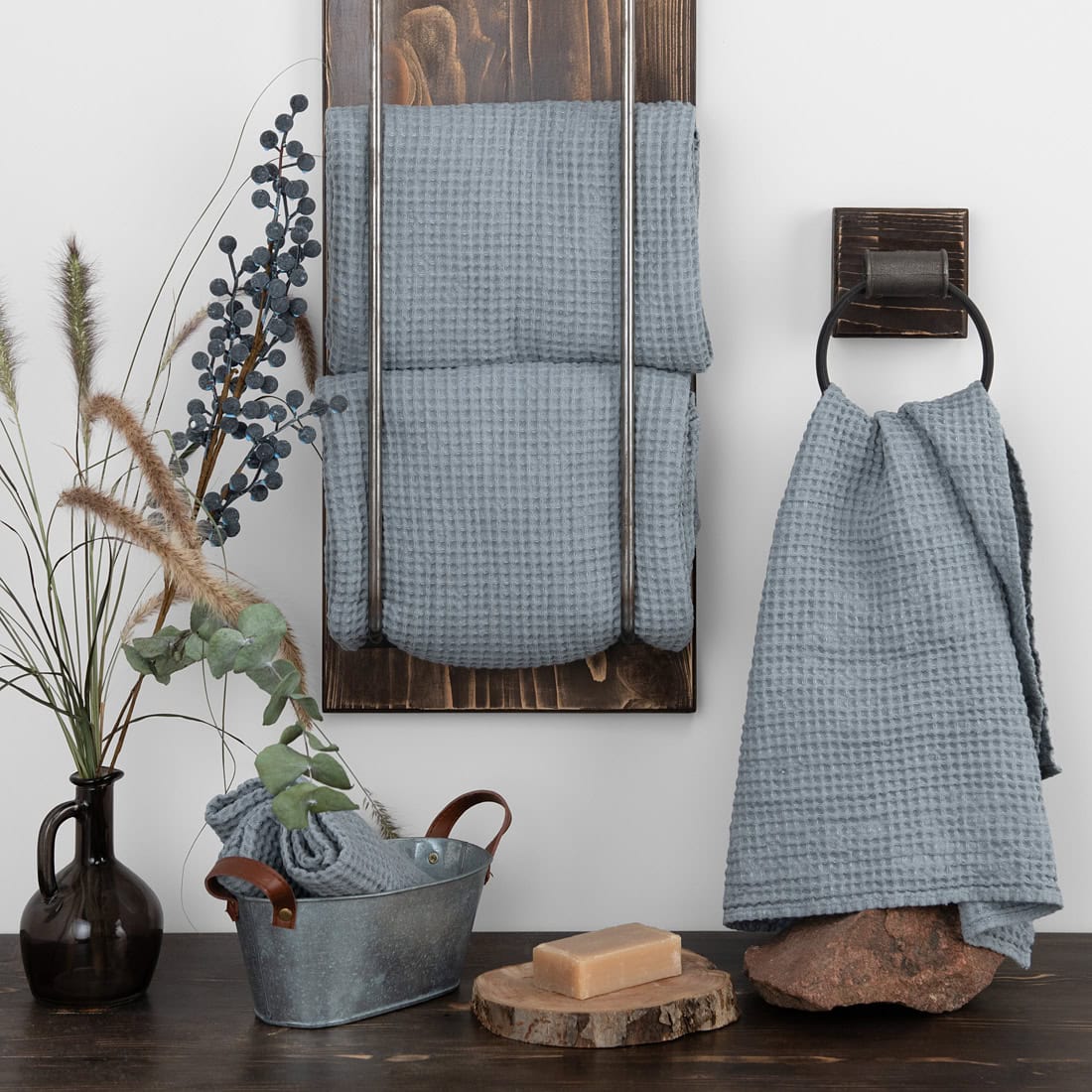 BINGO Bath towel grey